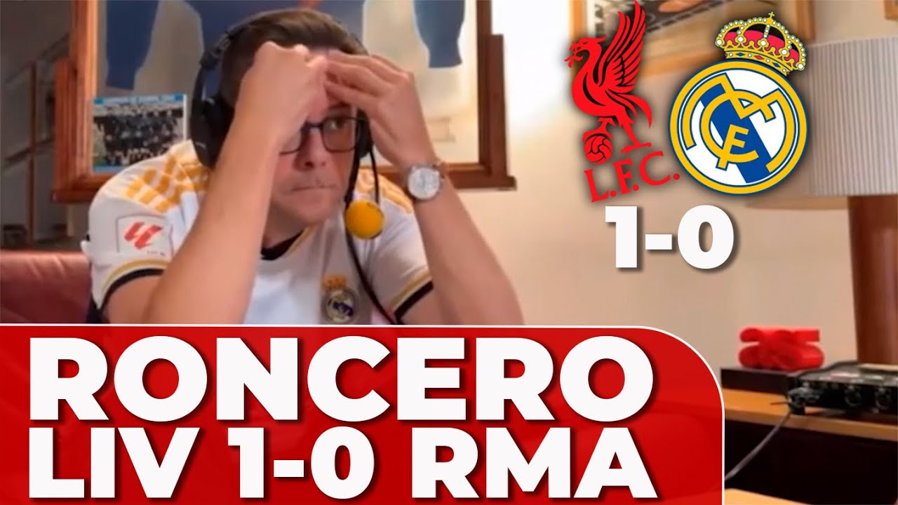 La ENFURECIDA REACCI&Oacute;N de RONCERO al GOL de MAC ALLSITER al REAL MADRID (1-0)