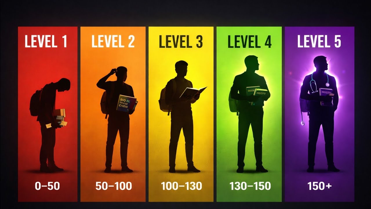 Which Level Are You? | 5 Levels of CEE MBBS Aspirants (Honest Reality)