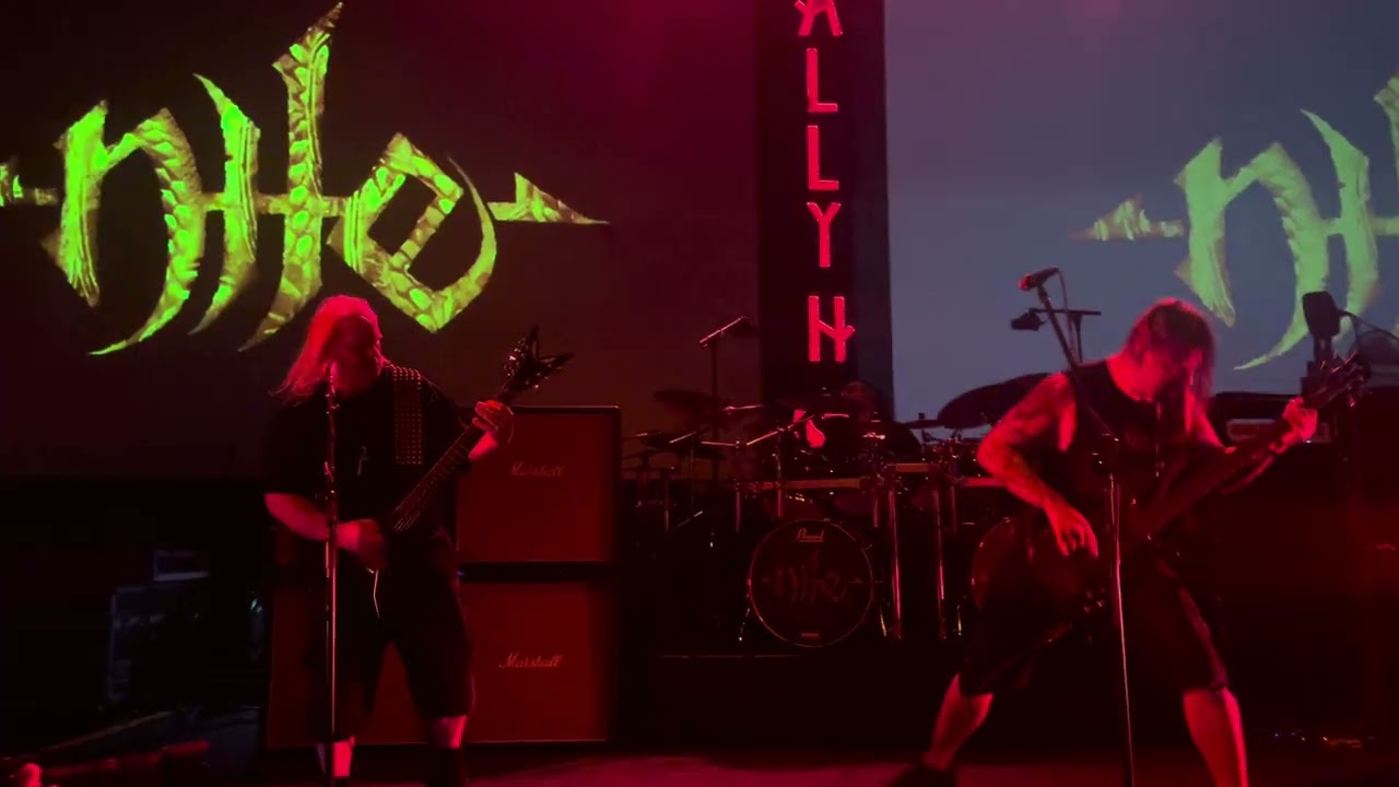 Nile - Stelae of Vultures live @ Tally Ho Theater, Leesburg, VA - 9/14/2025