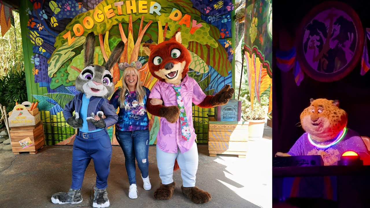 NEW Zootopia: Better Zoogether at Disney's Animal Kingdom! FULL EXPERIENCE & Surprise Meet & Greet!