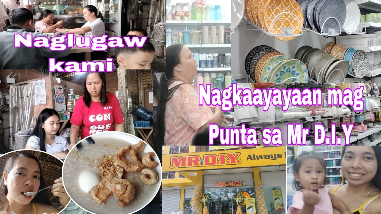 Namili sa Mr DIY + Nag lugaw kami Vlog#695