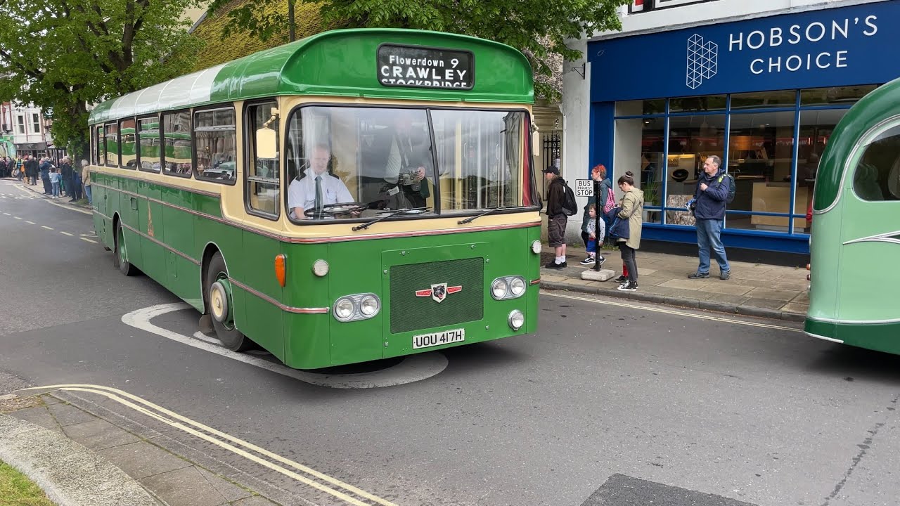 Leyland Panther / Plaxton Derwent II | UOU417H | Ex King Alfred | Route 9 | The Broadway | 06/05/24