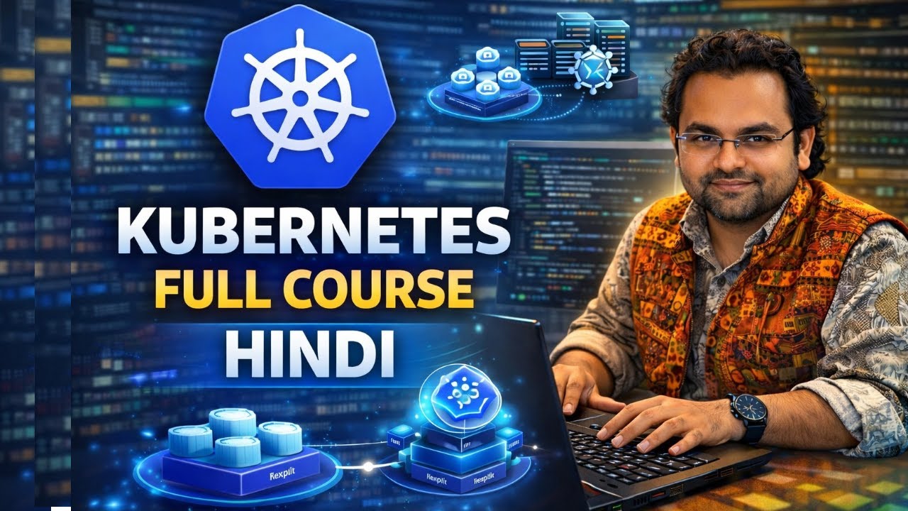 What is Kubernetes? Full Course Explained in 6 Minutes | Hindi DevOps Tutorial