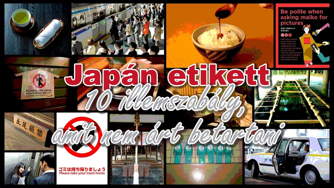 Japán etikett – 10 illemszabály, amit nem árt betartani