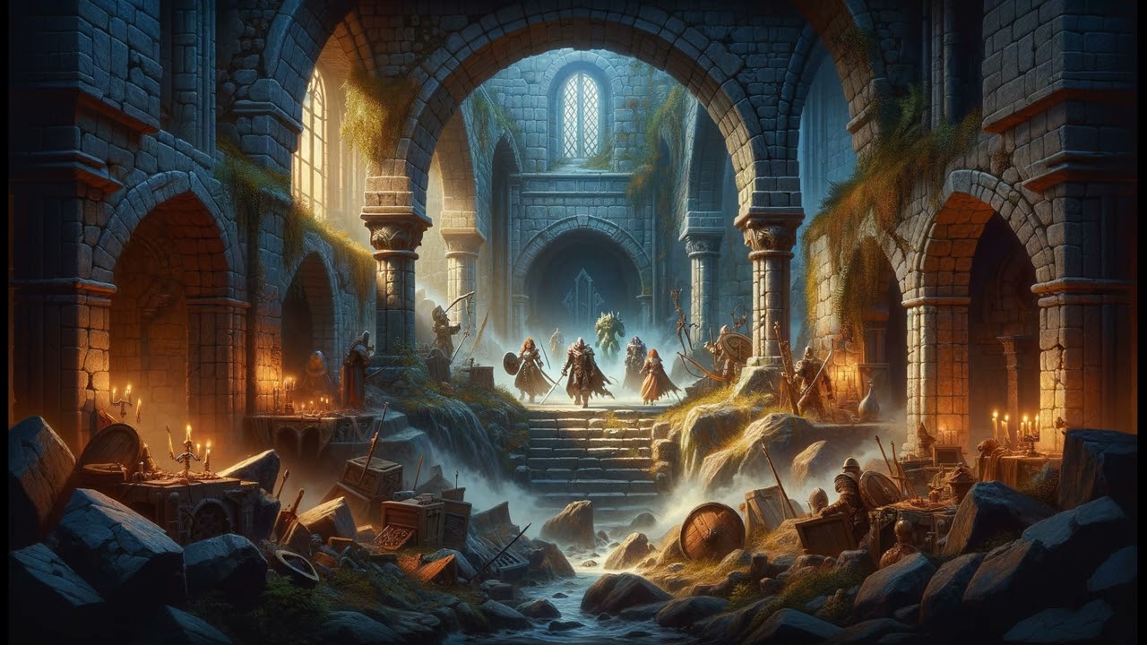 Medieval Calm Focus & Relaxation Music - The lost citadel