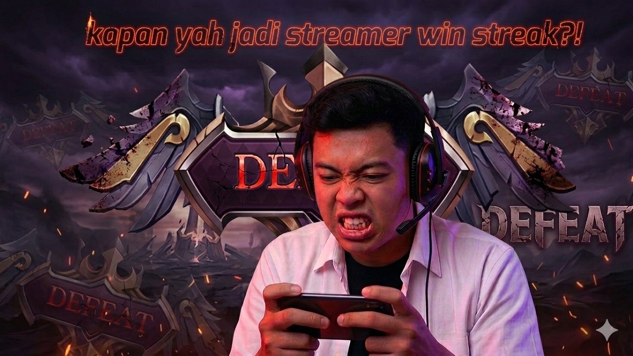 KAPAN JADI STREAMER WIN STREAK???!!! Mobile Legends