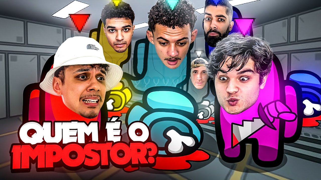 AMOUNG US da VIDA REAL v2 NA CASA BRAWL 🧐🤨 *o pior impostor de todos*