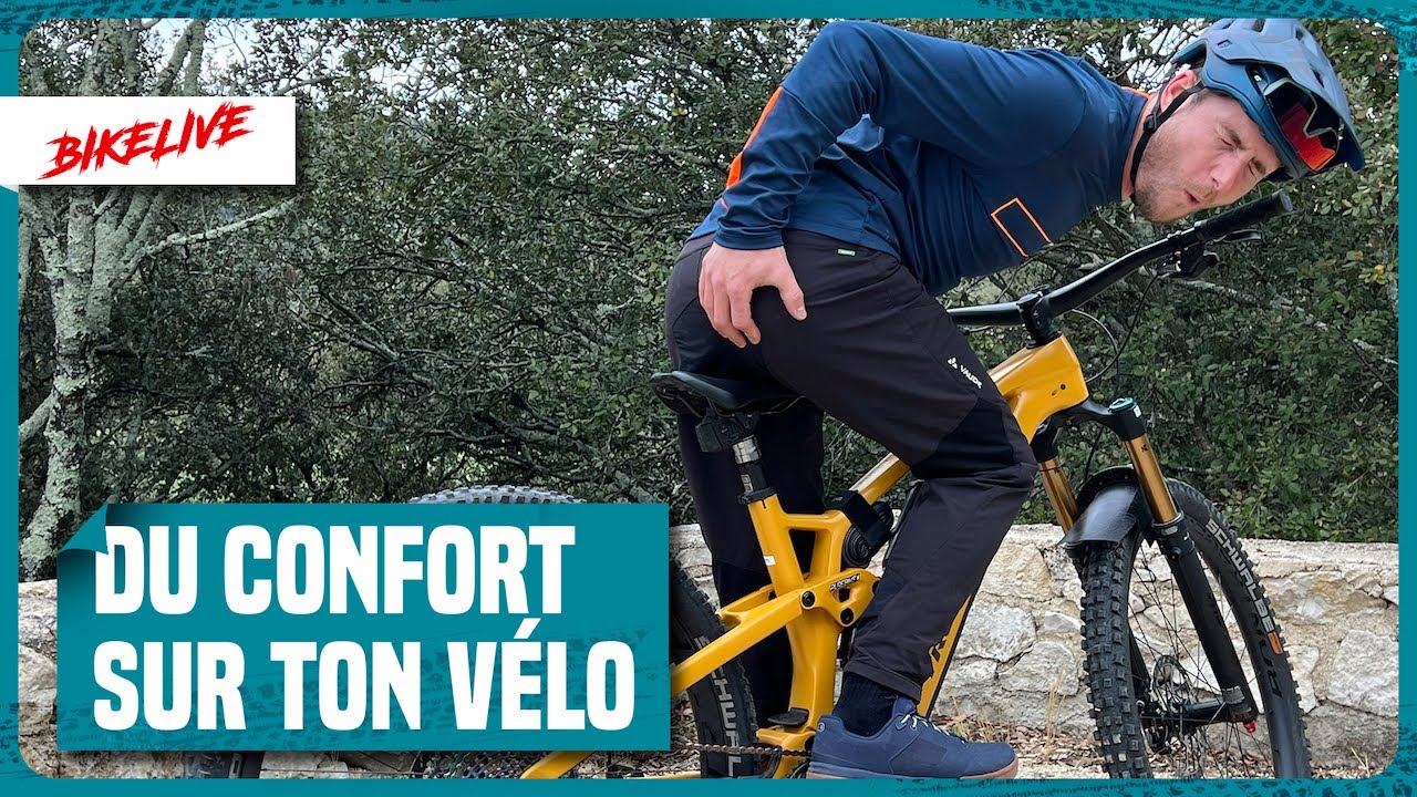Comment gagner en confort sur son vélo ? Nos 3 solutions