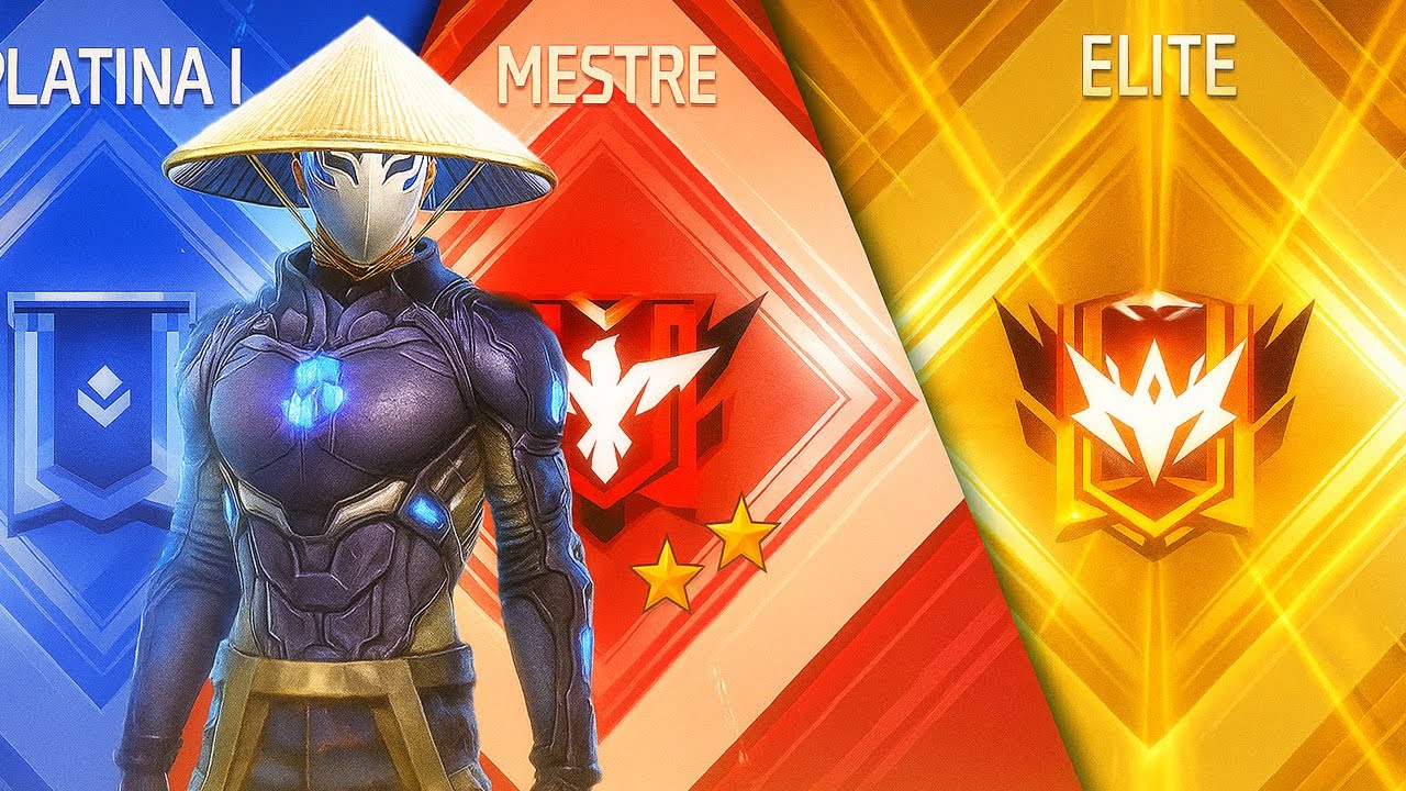 DO PLATINA AO MESTRE ELITE NO FREE FIRE TEMPORADA 45!