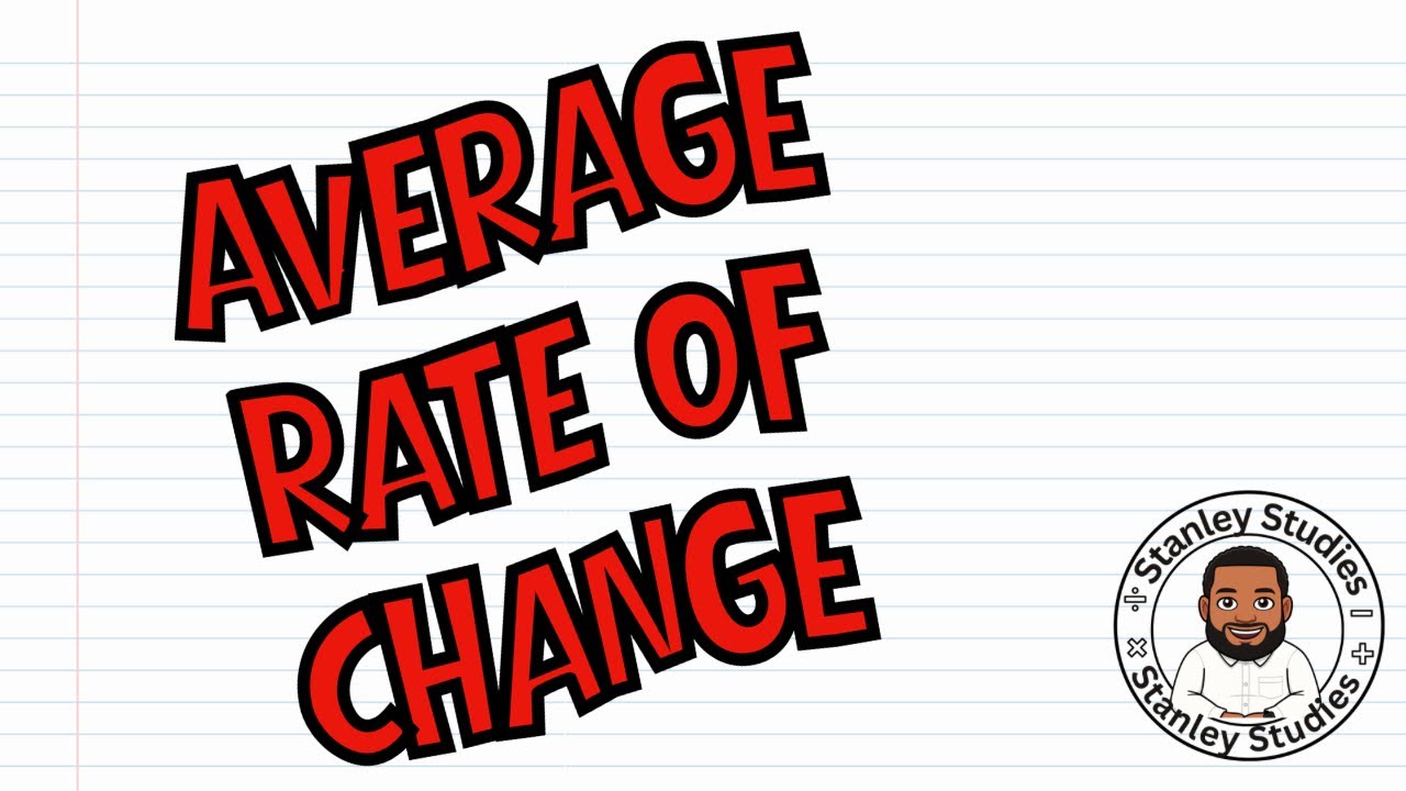 Average Rate of Change 