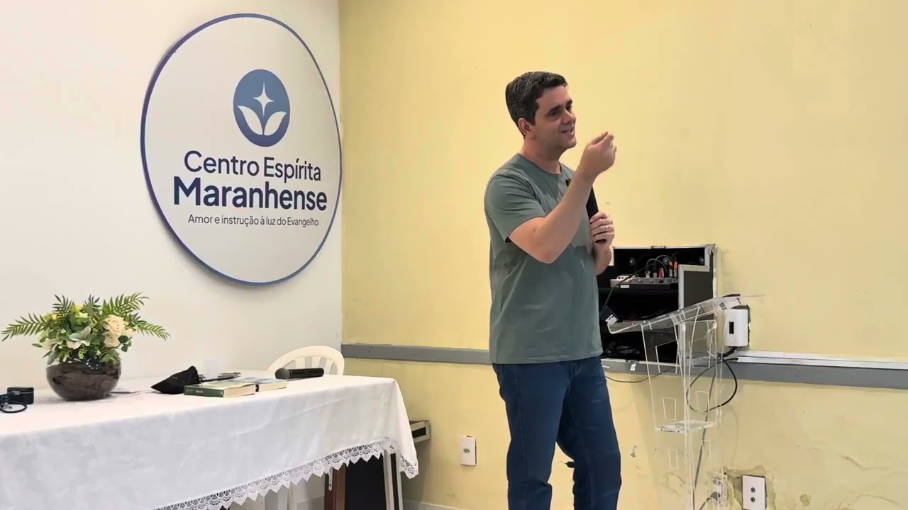 Palestra Espírita - Perdão das Ofensas | Cristiano Assis - Centro Espírita Maranhense