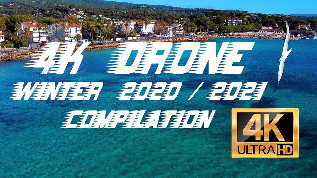 Winter 2020/2021 - Southern France - 4K Drone Footage