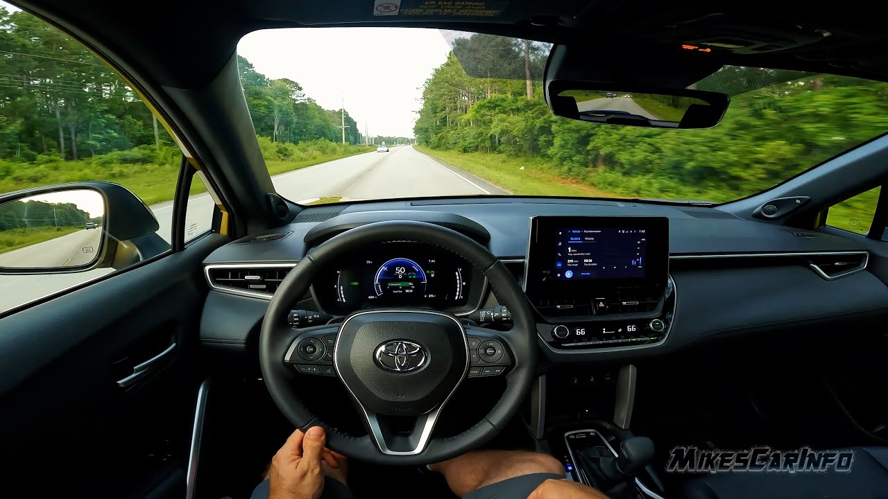 2024 Toyota Corolla Cross Hybrid — What You Notice While Driving - Test Drive Impressions