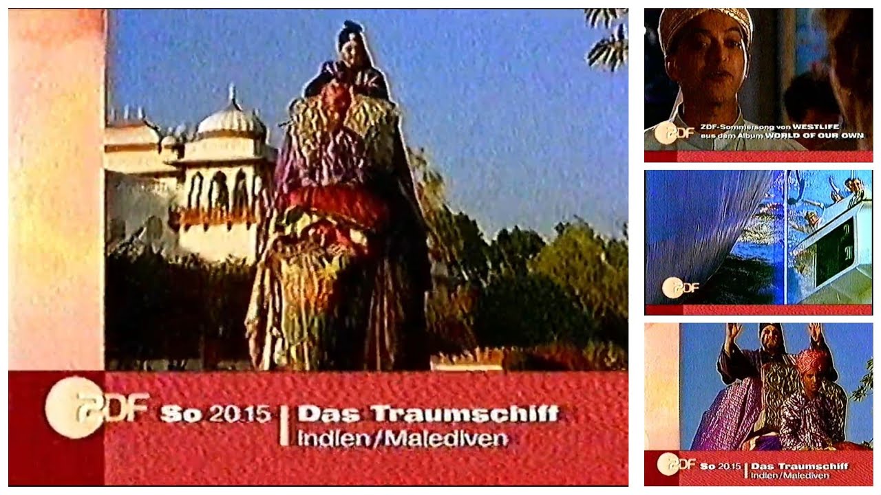 ZDF Programmtrailer: Traumschiff - (25.07.2002)