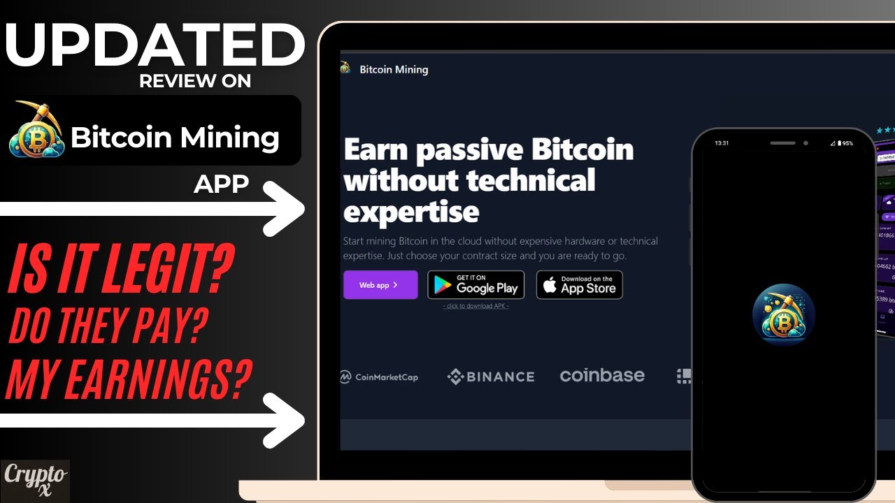 ⚠️ Обновленный обзор приложения для майнинга биткоинов: является ли приложение для майнинга битко...