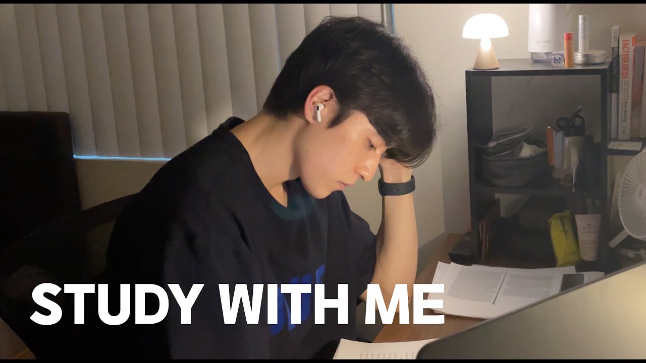 [스터디윗미] 같이 공부할 사람? 🙋🏻 | 박사 대학원생과 집공 study with me | ft. 백색소음