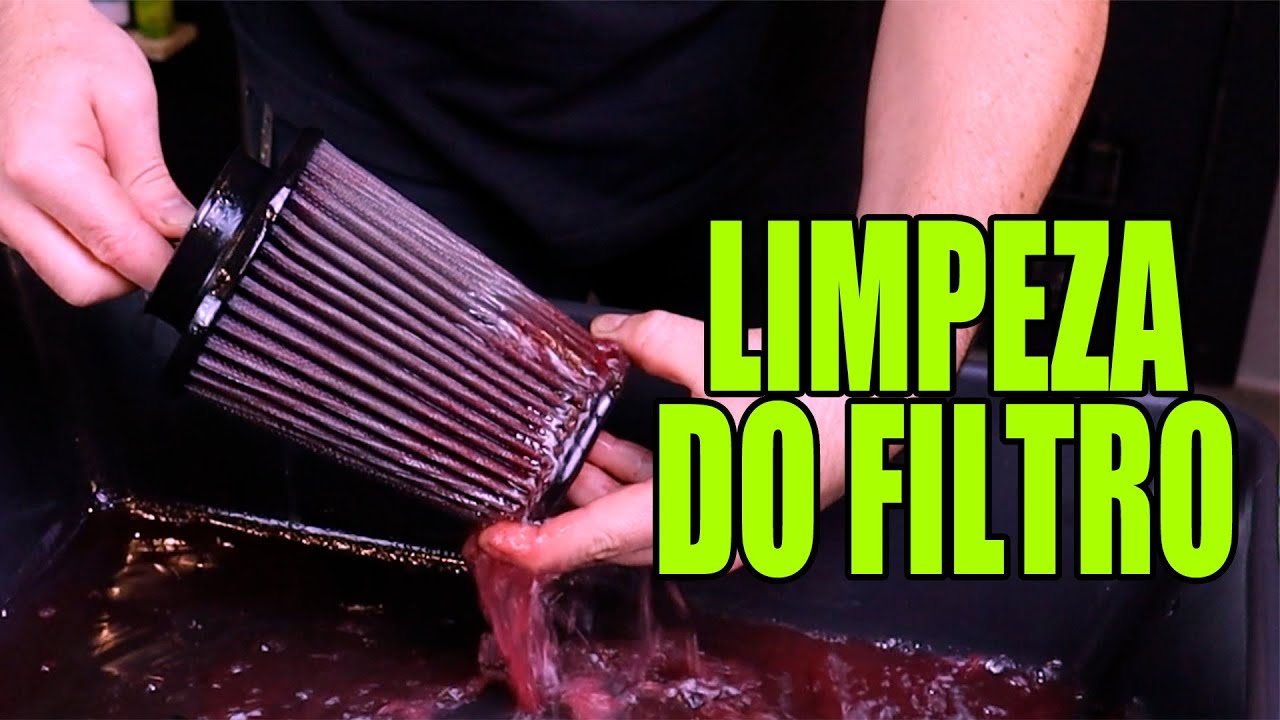 Como fazer a limpeza do filtro de ar K&N?