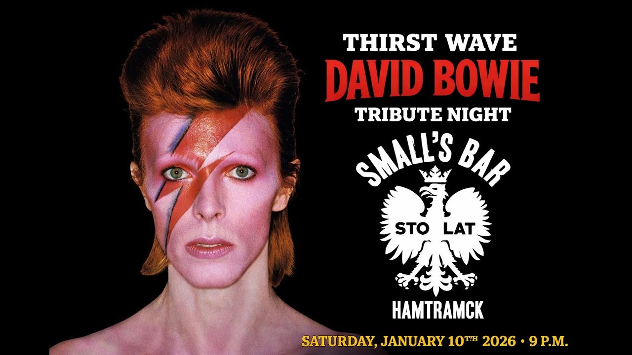 David Bowie Tribute Night Small's Bar - DJJamieDetroit 1-10-2026