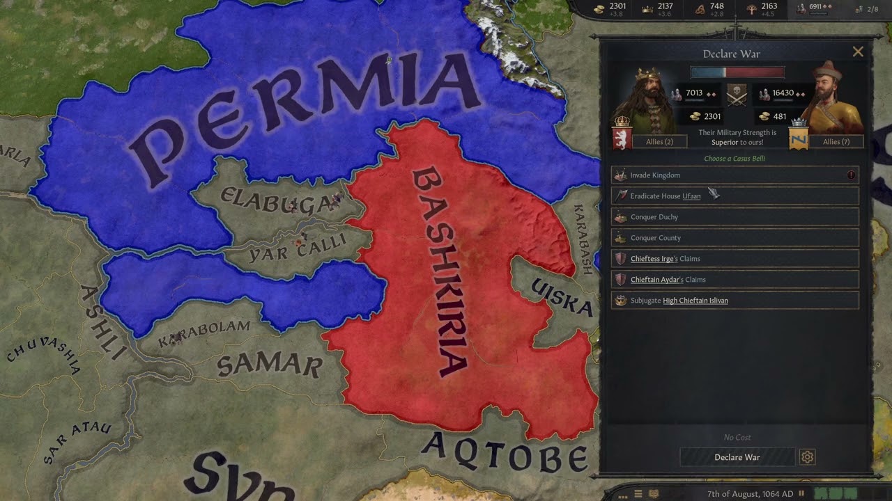 Crusader Kings 3 : The other  Siberian Warlord Part 29