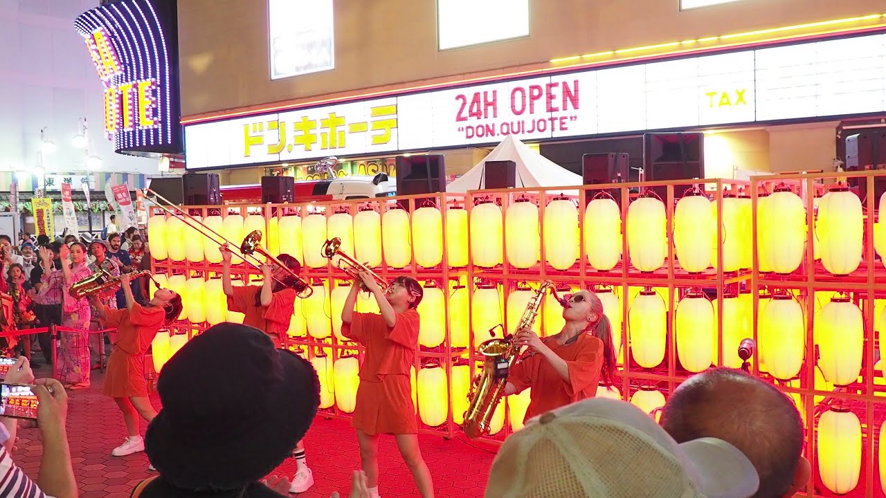 MOS ブラスバンド 浅草夜祭 2023年08月