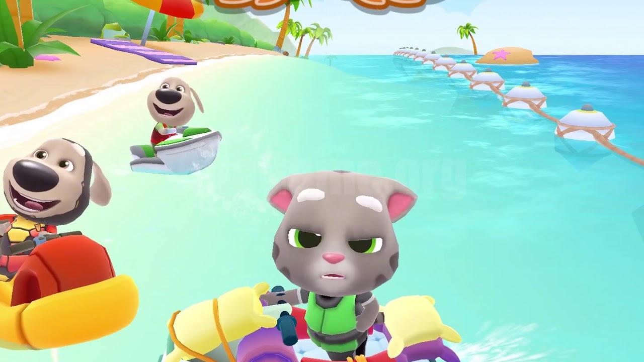 Talking Tom Jetski 2 Gameplay Walkthrough Part 1 [Android/iOS]