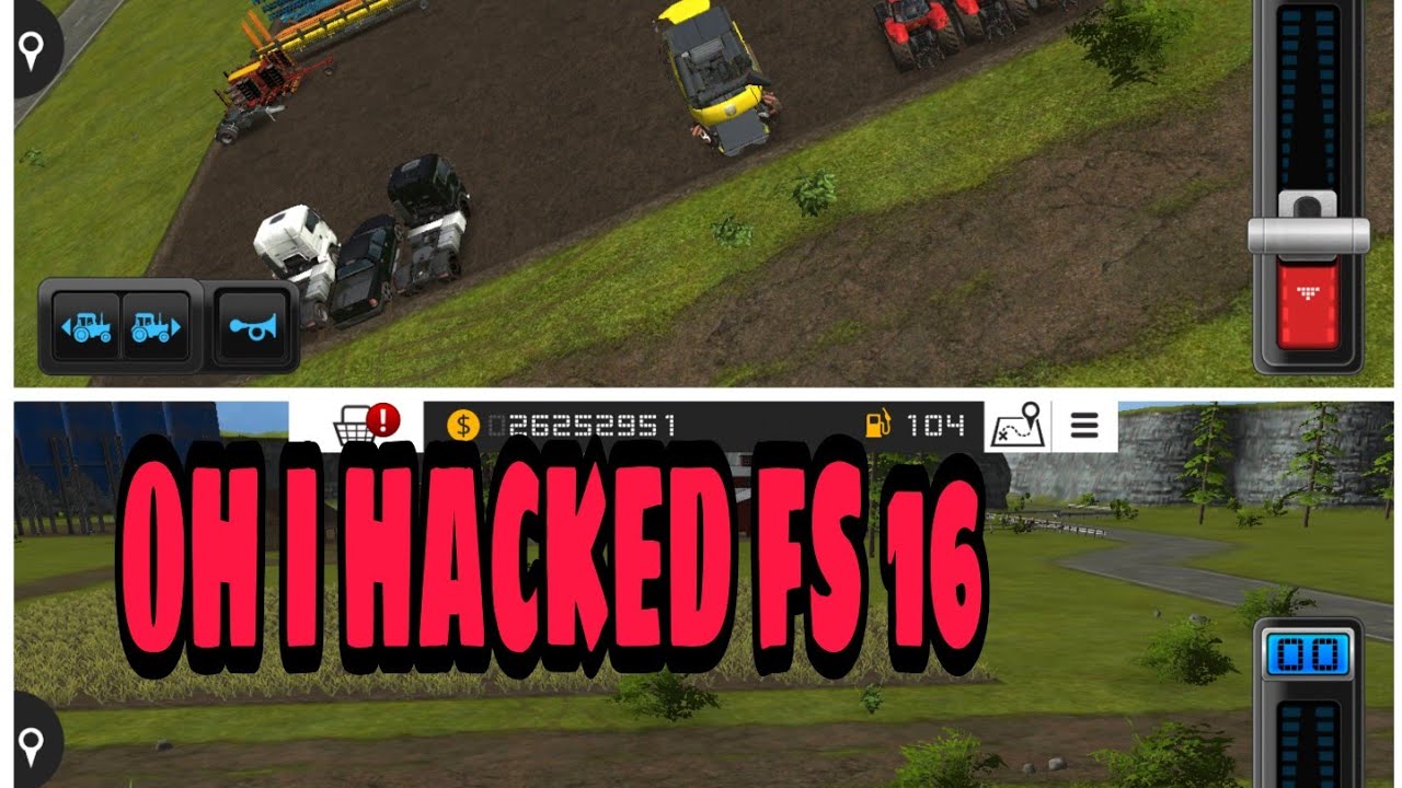 I HACKED FS 16 ,,. UNLIMITED MONEY