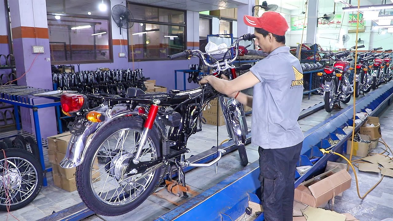 How 70cc Impress Motorcycles are Made