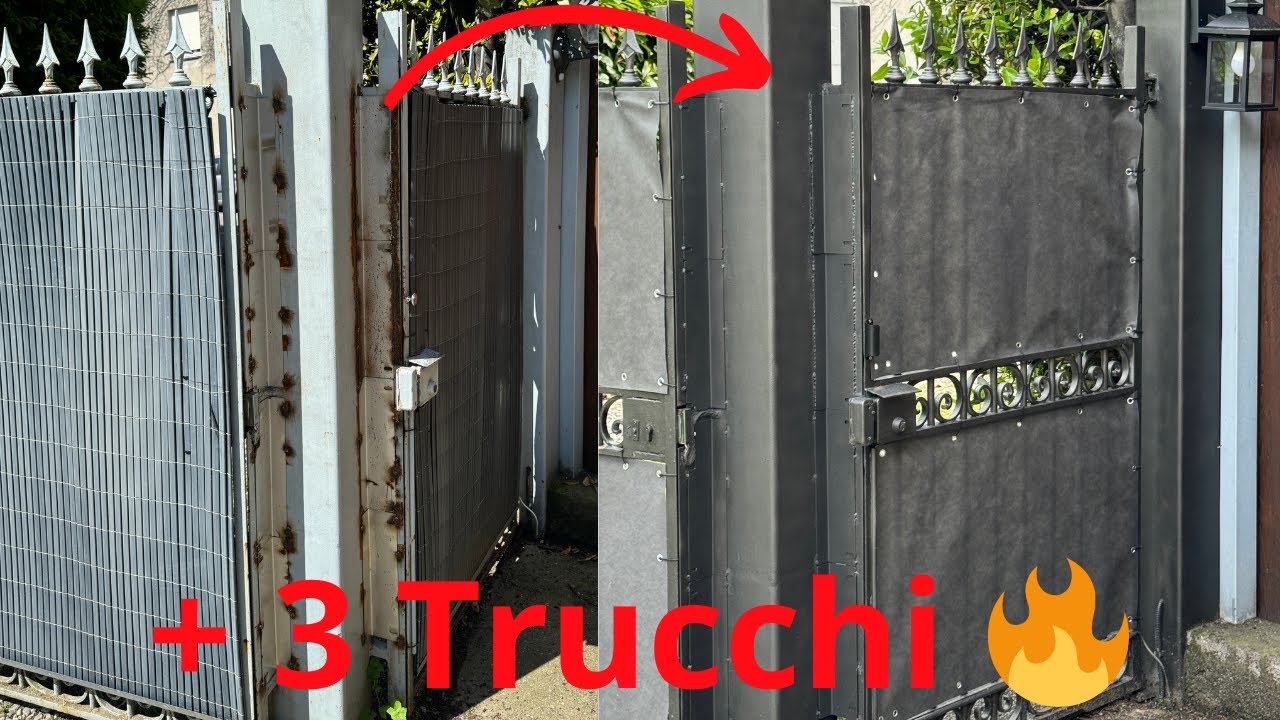 Come Verniciare Il Cancello Veloce e Facile!