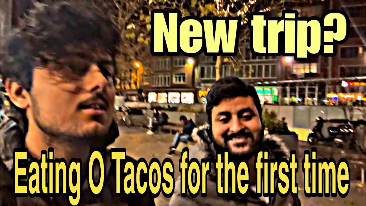 Eating O'Tacos for the first time | Student Life in Belgium | MAWK THE VLOGIST