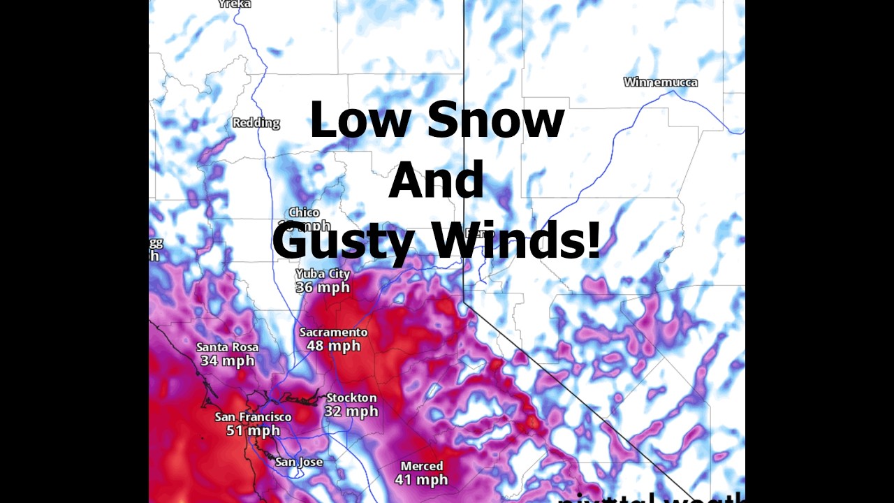 Low Snow Coming Along With Gusty Winds. The Evening Update 2-18-26