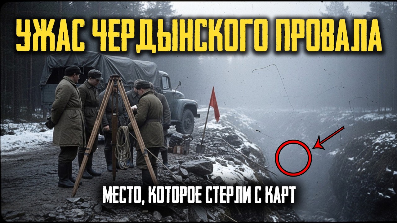 ЧЕРДЫНСКИЙ ПРОВАЛ: Что нашли геологи и ПОЧЕМУ всех ЗАСТАВИЛИ МОЛЧАТЬ?