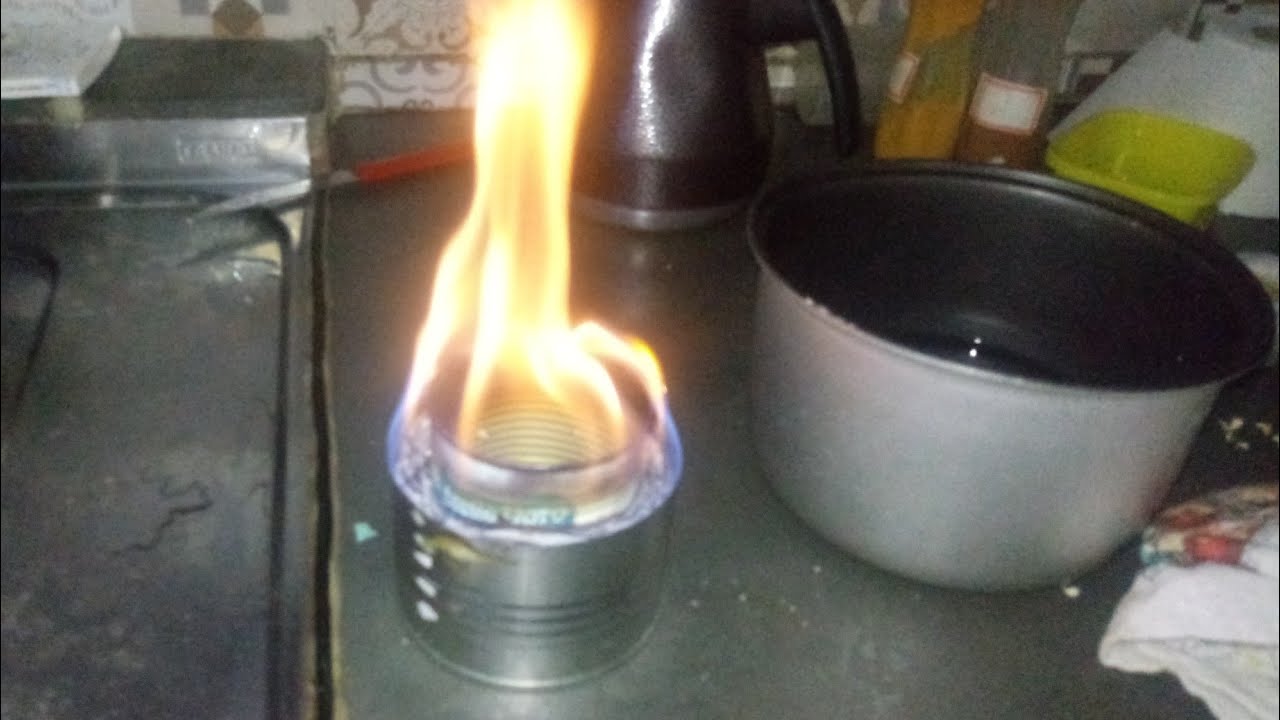 Fogareiro à álcool, mais de 1 hora de fogo com R$ 0,70