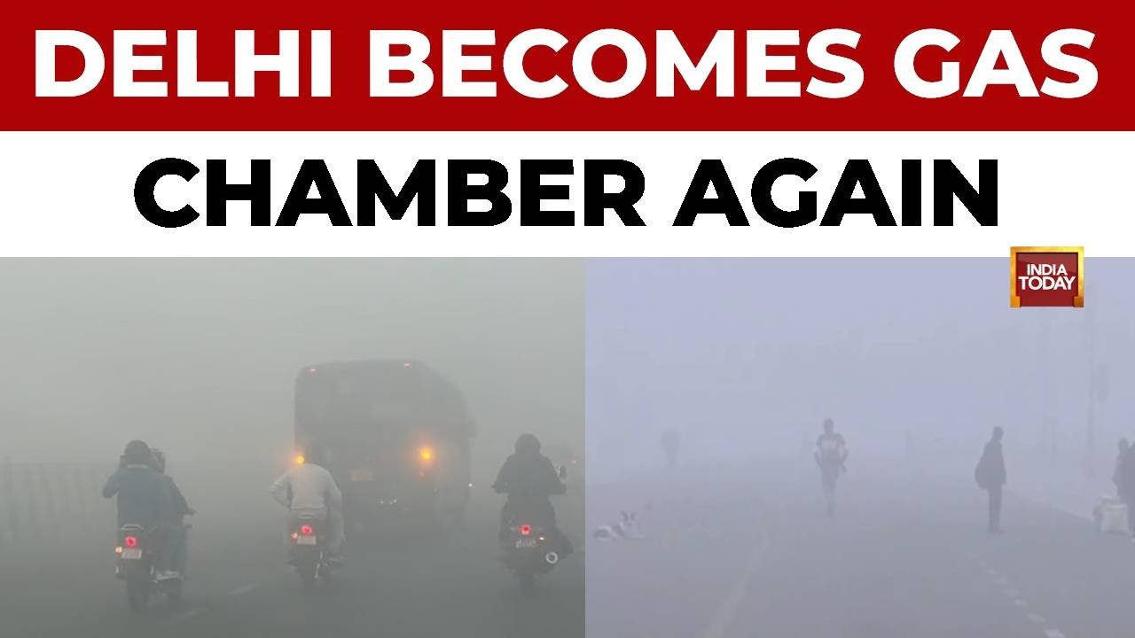 Delhi Air Quality Turns Severe As AQI Crosses 400 Mark; GRAP Stage 4 Curbs Re-imposed | India Today