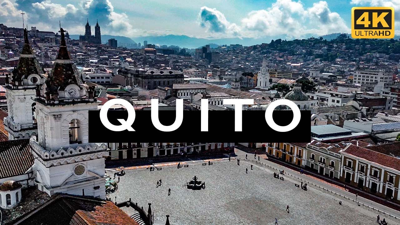 Quito, Centro Histórico, Ecuador (4K)