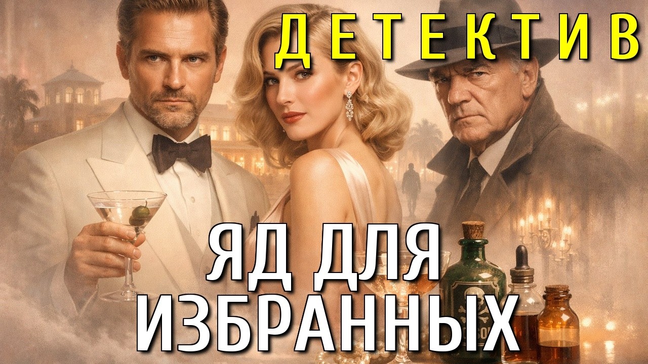 🆓 АУДИОКНИГА ДЕТЕКТИВ✅ Яд для избранных. Детектив