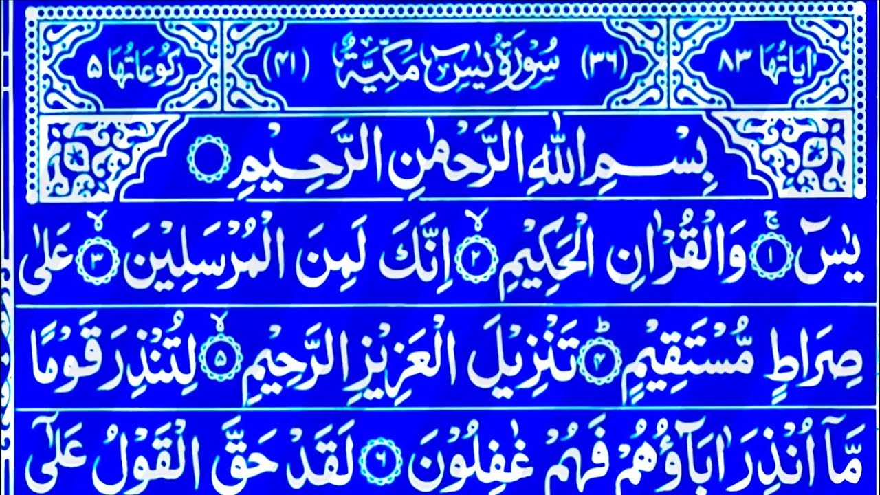 Surah Yasin Surah Rahman | Beautiful Recitation Surah Yaseen Surah Rahman Full | Quran Tilawat | 041
