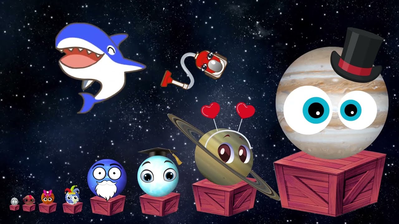 Hide and Seek Planets Game★Kids Game★Mercury Venus Earth Mars Jupiter Saturn Uranus Neptune