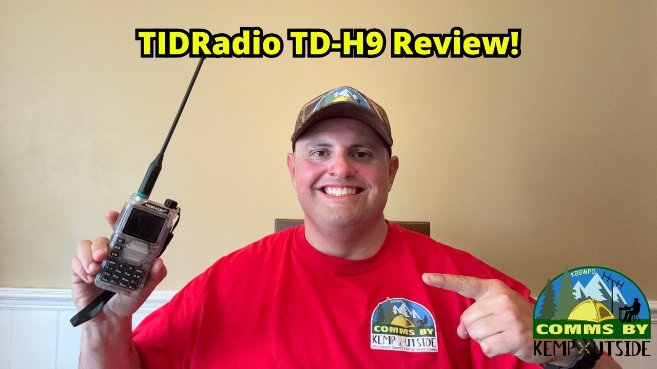 Обзор двухдиапазонного любительского радиоприемника TIDRadio TD-H9