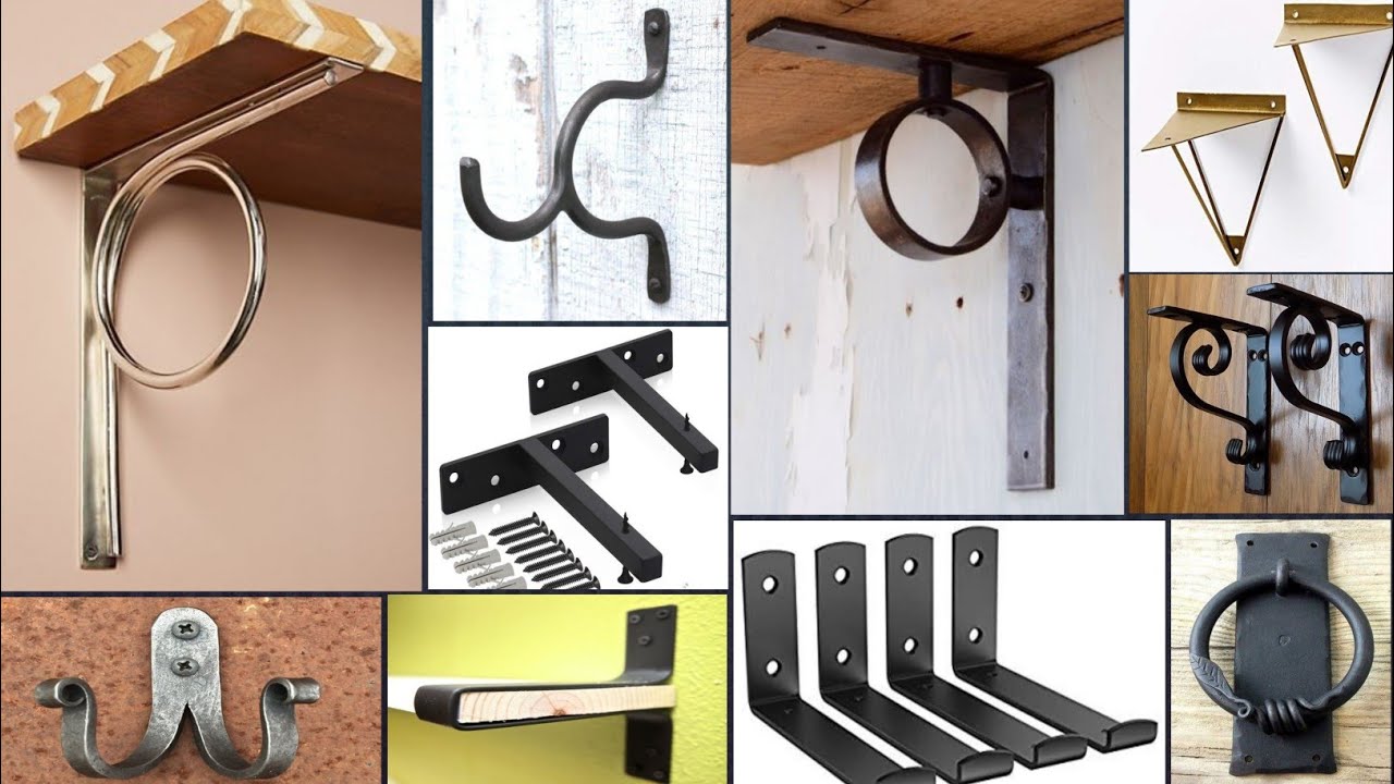 90+Metal shelf bracket ideas from wall mounted shelf | Iron metal and steel bracket