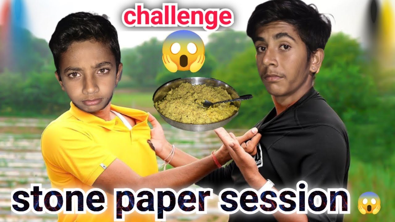 😘Stone Paper Season !! Chawal Eating Challenge !! 🙏ZIDDI ADVENTURE !! @CrazyXYZ @MRINDIANHACKER 