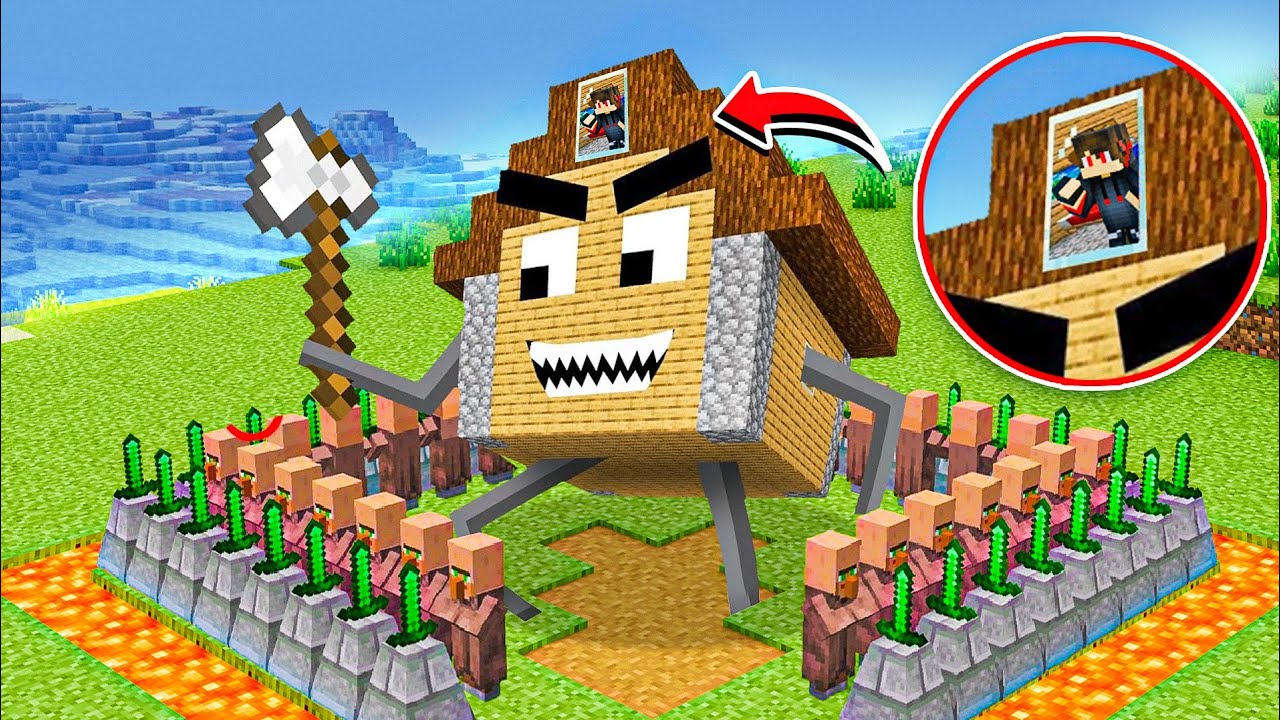 Minecraft but Can You Raid My Scary Base?