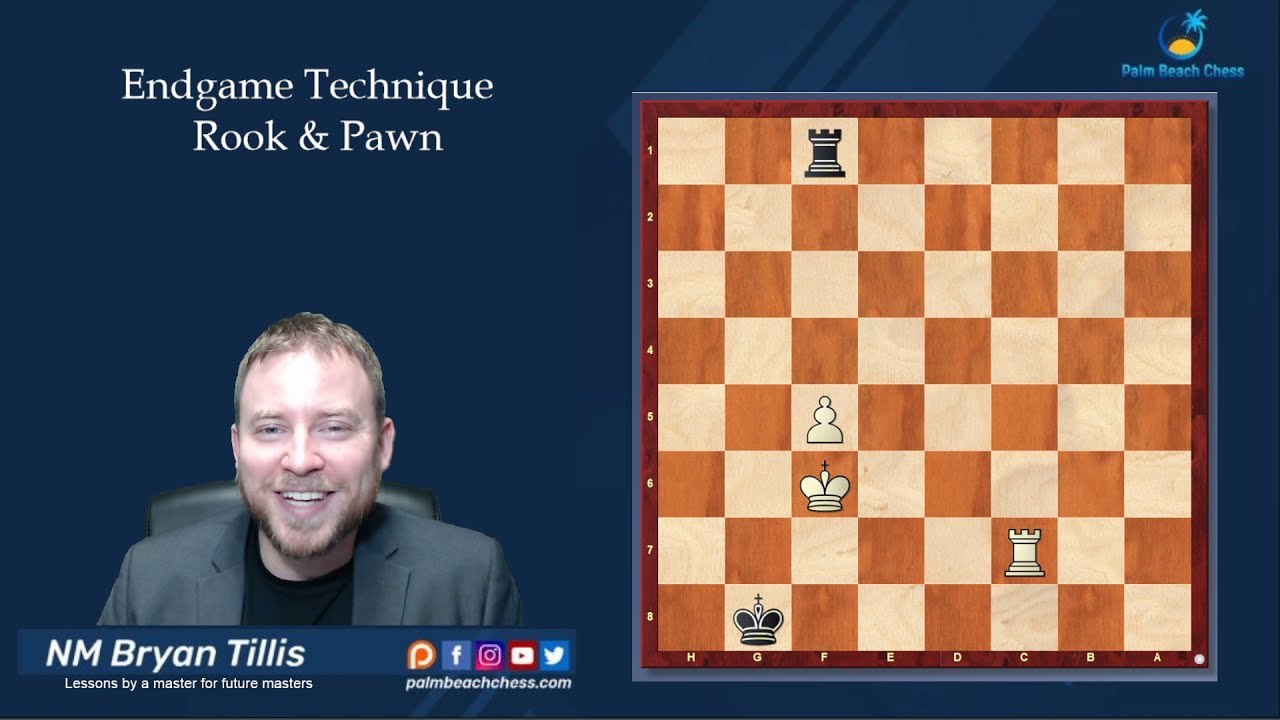 Chess Endgame Technique with NM Bryan Tillis: Rook and Pawn 3