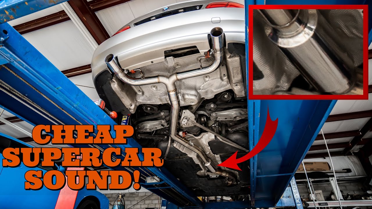 Here's How I Made My Straight Piped BMW 335i Sound Like A Supercar For Only $85! - EP 25