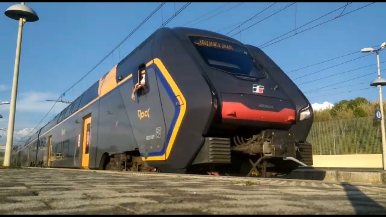 Treni Merci e Regionali alla stazione di Monterotondo!