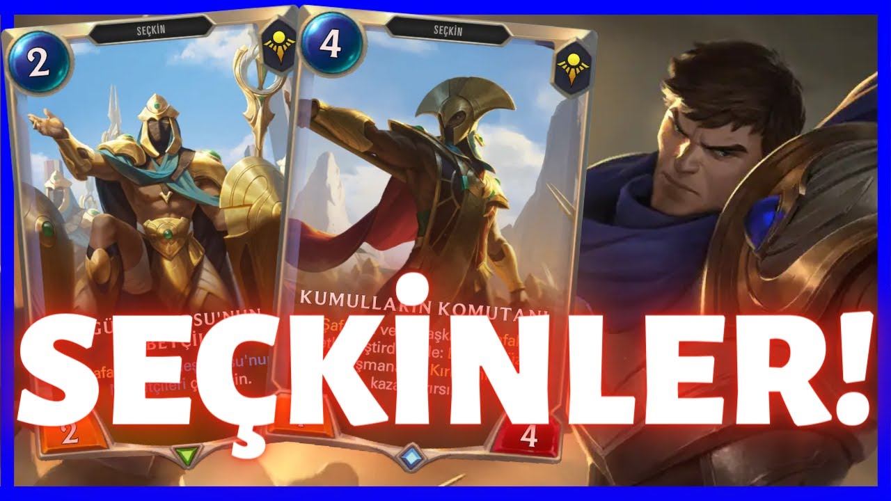 SHURİMA SEÇKİNLERİ AŞIRI GÜÇLÜ! Garen/Shurima Seçkin Midrange Destesi [Legends of Runeterra] LoR