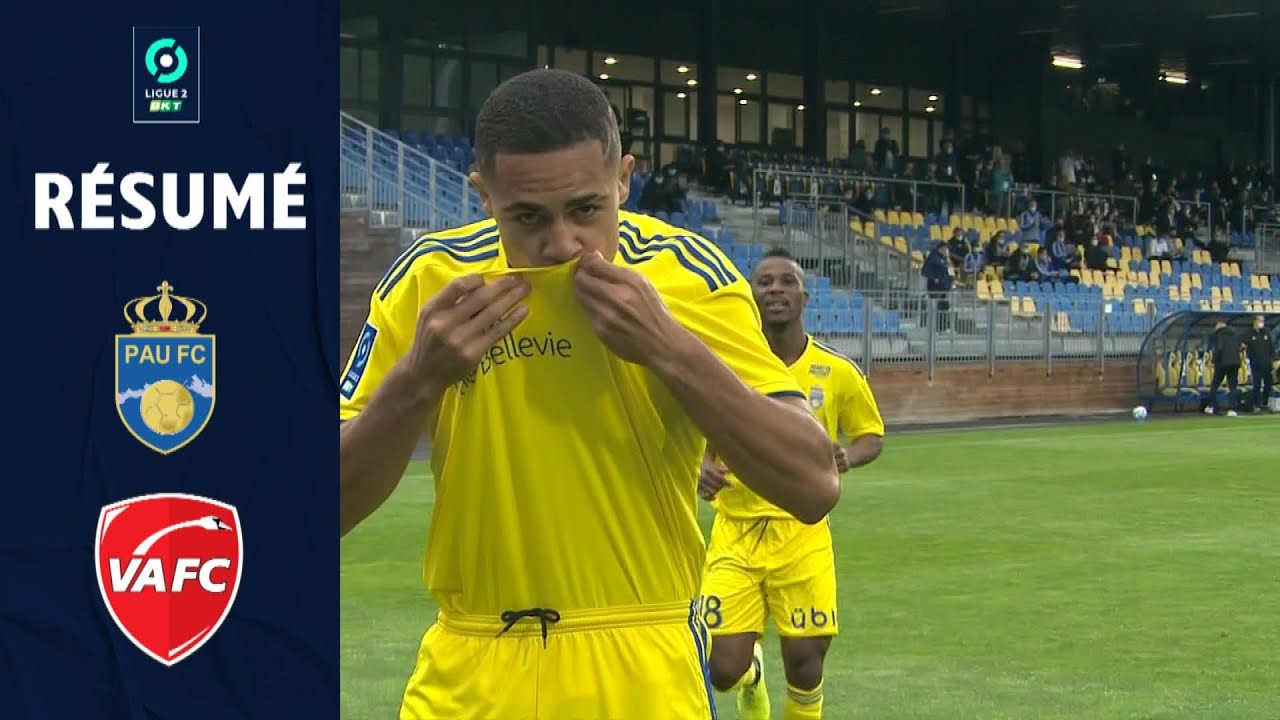 PAU FOOTBALL CLUB - VALENCIENNES FC (4 - 3) - Résumé - (PAU - VAFC) / 2020-2021