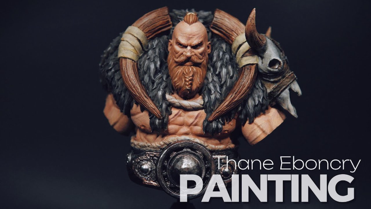 Painting - Thane Eboncry , 3D printed, Daybreak Miniatures