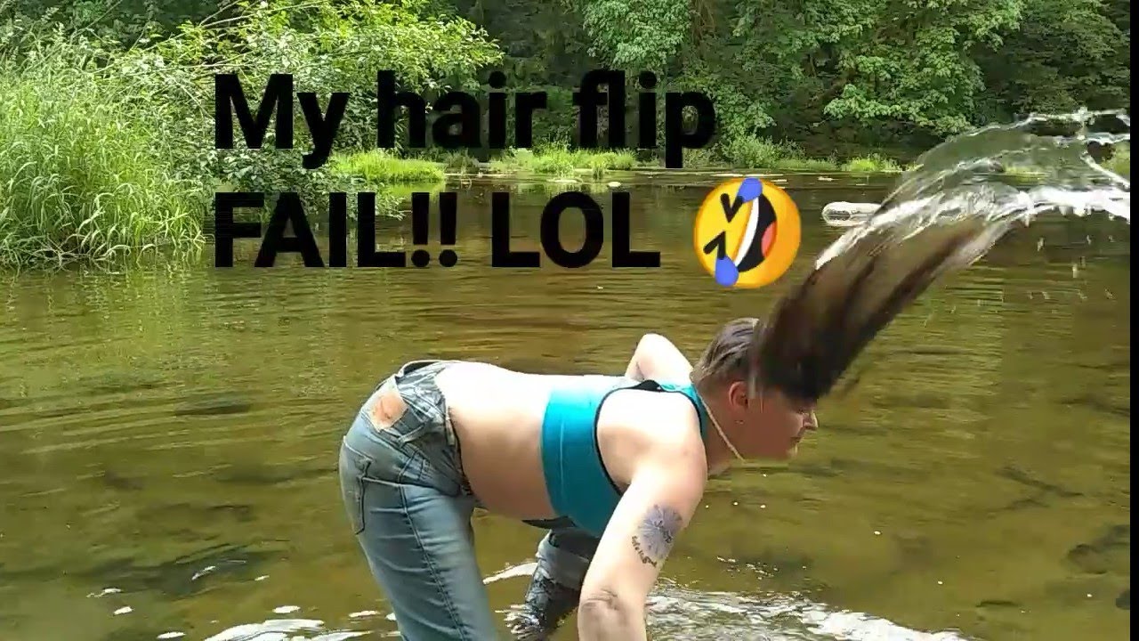 Rainforest Hair Wash w/Hair Flip Fail!! Lol 😂