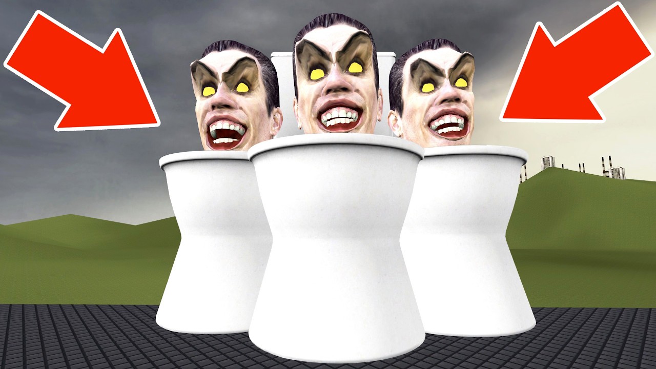 Spartan Kicking All New Skibidi Toilets Memes in the Giant Pit #303 - Garry's Mod