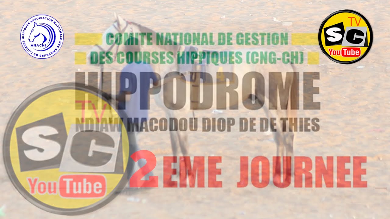 2 éme Journée cours Hippiques hippodrome Ndiaw Macodou DIOP de Thiés